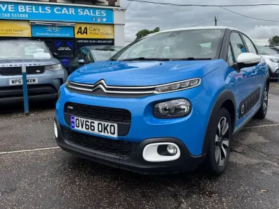 Used Citroën C3 Feel 2016 Blue Hatchback