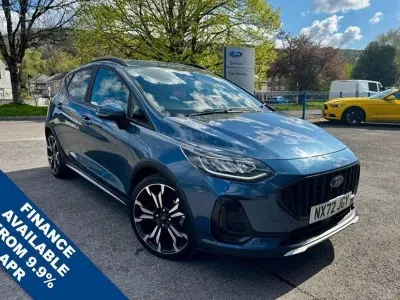 Usado Ford Fiesta Active X 2022 Azul Citadino