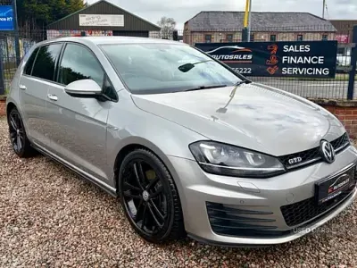 Used VW Golf VII GTD 150 HP (110 kW) 2017 Silver Hatchback