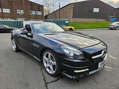 Used Mercedes SLK250 AMG 204 HP (150 kW) 2016 Black Cabriolet
