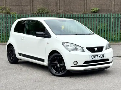 Begagnad Seat Mii Design 2017 Vit Halvkombi