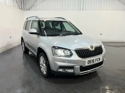 Used Skoda Yeti SE L 110 HP (80 kW) 2016 Silver SUV