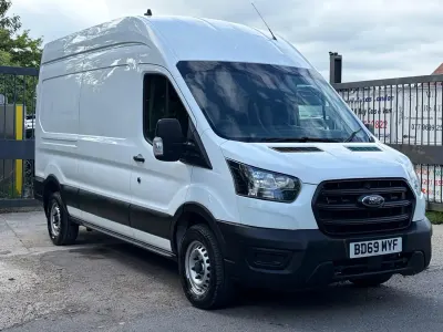 Used Ford Transit 130 HP (95 kW) 2019 White Van
