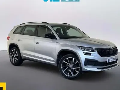 Used Skoda Kodiaq SportLine 150 HP (110 kW) 2023 Silver SUV