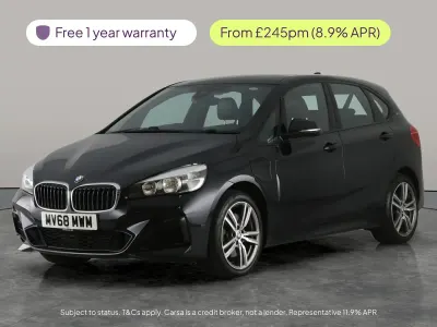 Used BMW 225 Active Tourer M Sport 2018 Black MPV