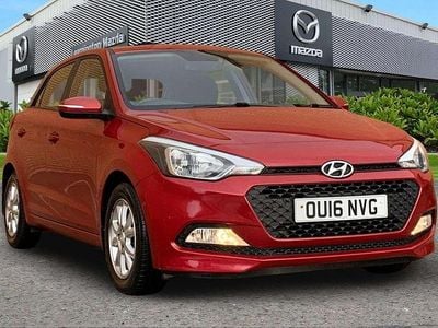Red Used 2016 Hyundai i20 SE Hatchback | £6,790 (Fair price)
