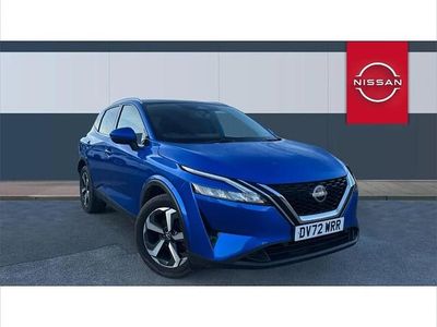 Blue Used 2022 Nissan Qashqai N-Connecta SUV | £14,560 (Good price)