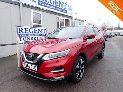 Used Nissan Qashqai Tekna 110 HP (80 kW) 2018 Red SUV