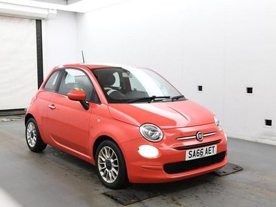 Used Fiat 500 Pop Star 69 HP (50 kW) 2016 Pink Hatchback