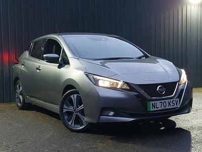 Grey Used 2020 Nissan Leaf N-Connecta Hatchback | £10,498 (A bit pricey)