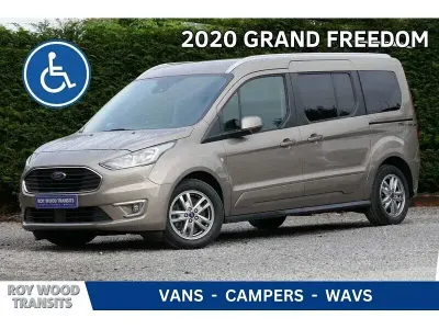 Used Ford Grand Tourneo Connect Titanium 120 HP (88 kW) 2020 Silver MPV