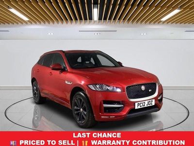 Used Jaguar F-Pace R-Sport 180 HP (132 kW) 2017 Red SUV