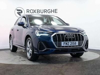 Used Audi Q3 S-Line 150 HP (110 kW) 2021 Blue SUV