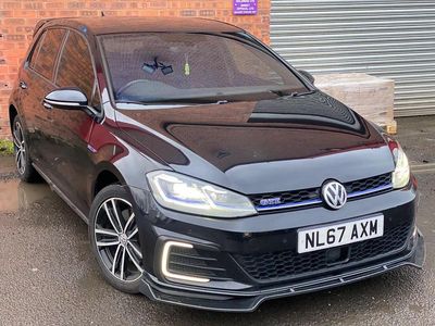 Used VW Golf VII GTE 204 HP (150 kW) 2017 Black Hatchback