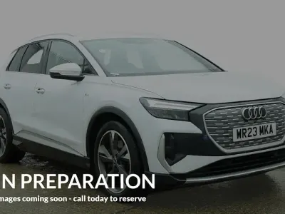 Second-hand Audi Q4 e-tron S-Line 150 kW (204 CP) 2023 Alb SUV