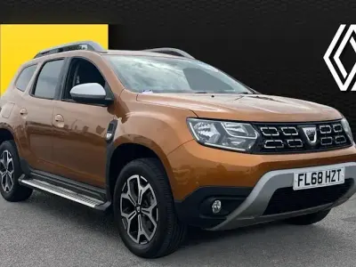 Used Dacia Duster Prestige 116 HP (85 kW) 2018 Orange SUV