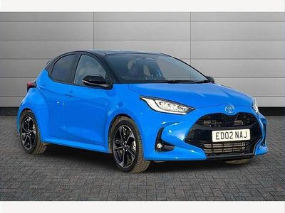 Blue Used 2024 Toyota Yaris Hybrid Edition Hatchback | £22,650 (Fair price)