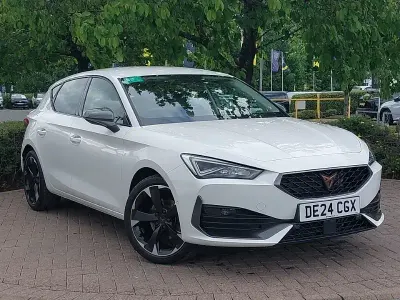 Used Cupra Leon 150 HP (110 kW) 2024 White Hatchback