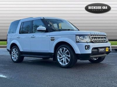 White Used 2015 Land Rover Discovery 4 HSE SUV | £17,950 (Fair price)