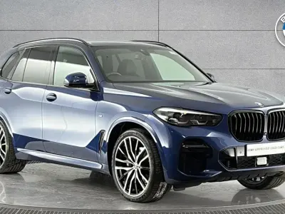 Used BMW X5 M Sport 282 HP (207 kW) 2022 Blue SUV