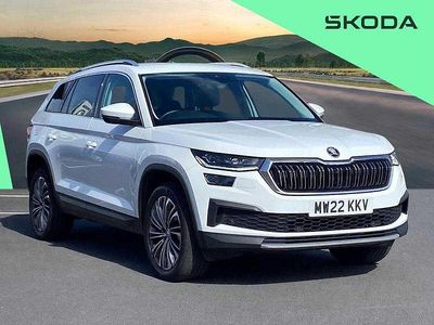 Used Skoda Kodiaq SE L Executive 150 HP (110 kW) 2022 White SUV