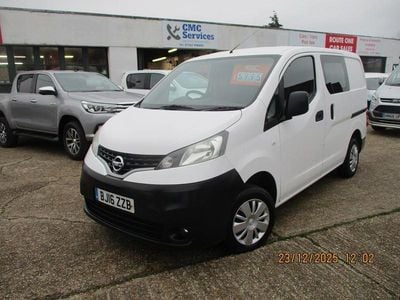 White Used 2016 Nissan NV200 Acenta MPV | £5,995 (Good price)