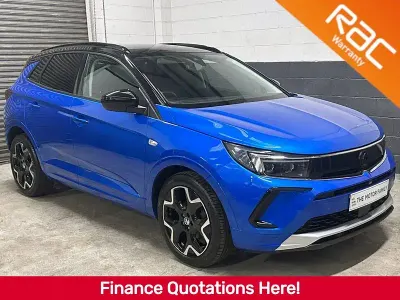 Used Vauxhall Grandland X Ultimate 2023 Blue SUV