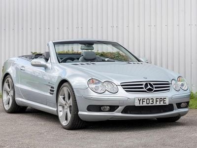 Used Mercedes SL55 AMG AMG 2003 Silver Cabriolet