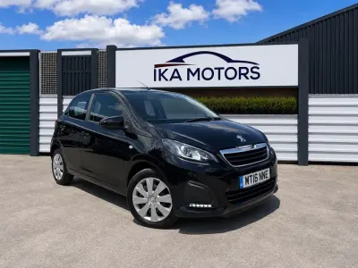 Used Peugeot 108 Active 2016 Black Hatchback