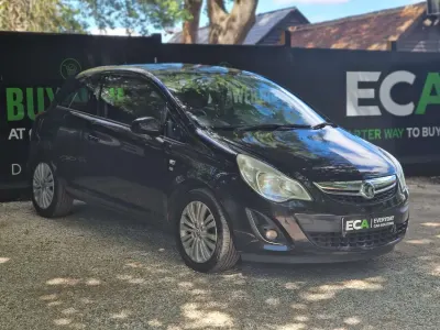 Used Vauxhall Corsa Excite 2011 Black Hatchback