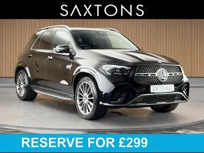 Used Mercedes GLE300 AMG line 2023 Black SUV