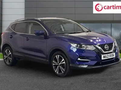 Used Nissan Qashqai N-Connecta 160 HP (117 kW) 2021 Blue SUV