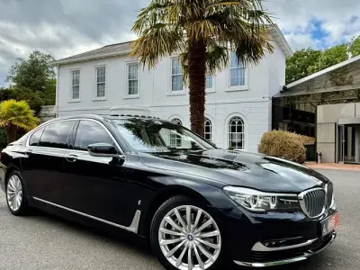 Used BMW 740 Exclusive 326 HP (239 kW) 2018 Black Sedan