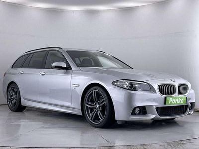 Silver Used 2014 BMW 520 M Sport Estate | £10,840 (Fair price)