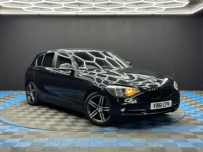 Used BMW 116 Sport Line 2012 Black Hatchback
