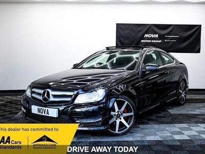 Black Used 2015 Mercedes C250 Sport Edition Coupe | £9,799 (Super price)