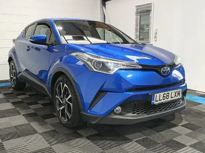 Used Toyota C-HR Design 122 HP (89 kW) 2019 Blue SUV