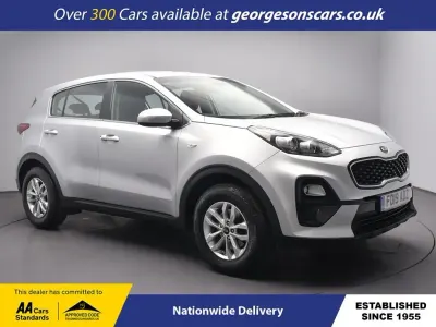 Begagnad Kia Sportage 130 HK (95 kW) 2019 Silver SUV