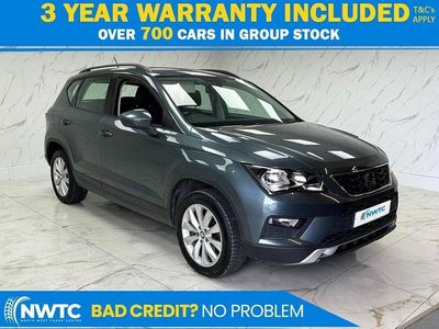 Begagnad Seat Ateca Ecomotive 115 HK (84 kW) 2017 Grå SUV