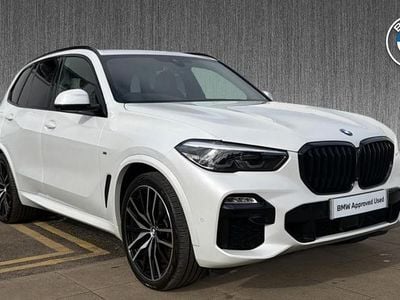 Used BMW X5 M Sport 389 HP (286 kW) 2020 White SUV
