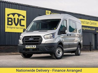 Used Ford Transit 130 HP (95 kW) 2023 Moondust silver (metallic paint) Estate