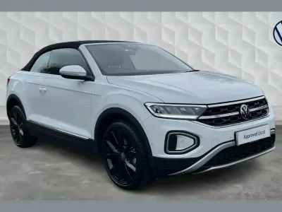 Used VW T-Roc Cabriolet Style 113 HP (83 kW) 2026 White Cabriolet