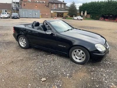 Used Mercedes SLK200 2004 Black Cabriolet