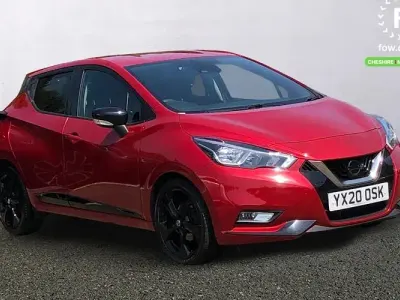 Used Nissan Micra N-TEC 101 HP (74 kW) 2020 Red Hatchback