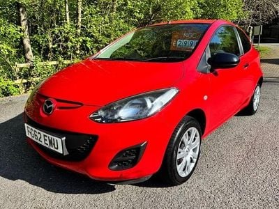 Begagnad Mazda 2 2012 Röd Halvkombi