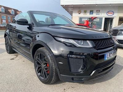 Used Land Rover Range Rover evoque HSE Dynamic 2016 Black Cabriolet