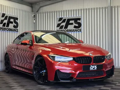 Used BMW M4 Competition Edition 450 HP (330 kW) 2018 Orange Coupe
