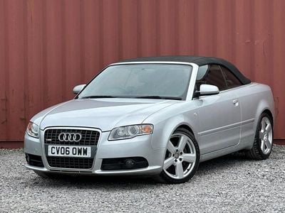Used Audi A4 Cabriolet S-Line 230 HP (169 kW) 2006 Silver Cabriolet