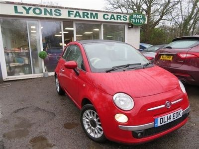used Fiat 500 1.2 LOUNGE 3d 69 BHP CONVERTIBLE