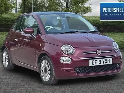 Used Fiat 500 Lounge 69 HP (50 kW) 2019 Red Hatchback